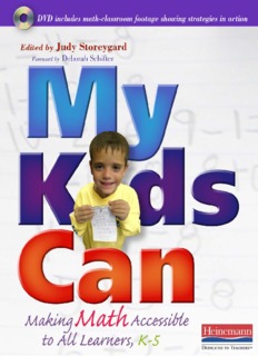 My kids can : making math accessible to all learners, K–5